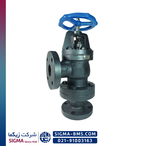 شیر تغذیه یکطرفه دیگ بخار تولید برند پاک برنز